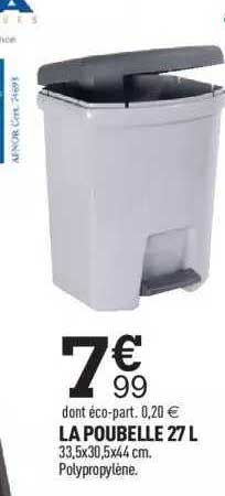 La Poubelle 27l