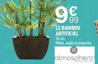 le bambou artificiel
