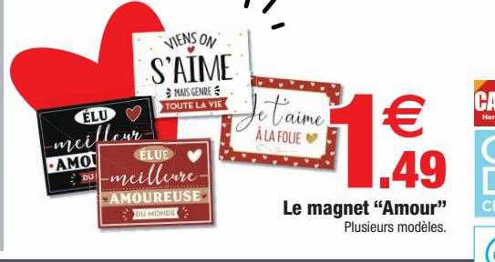 le magnet "amour"