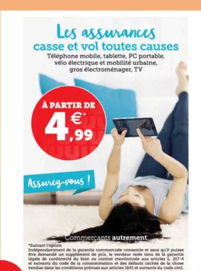 les assurance casse et vol toutes causes