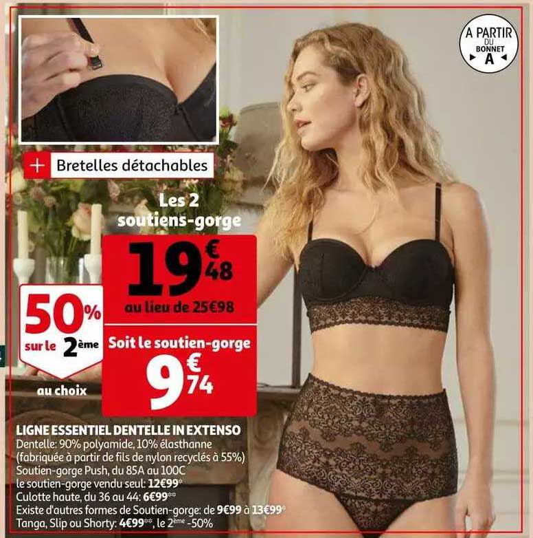 ligne essentiel dentelle in extenso