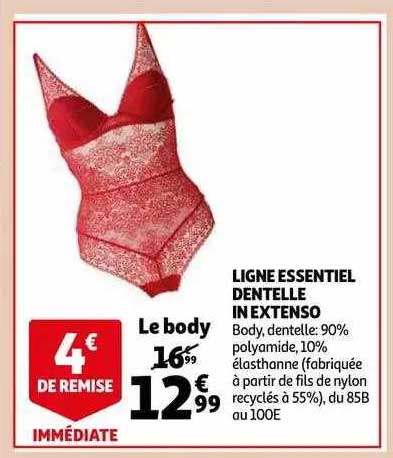 ligne essentiel dentelle in extenso