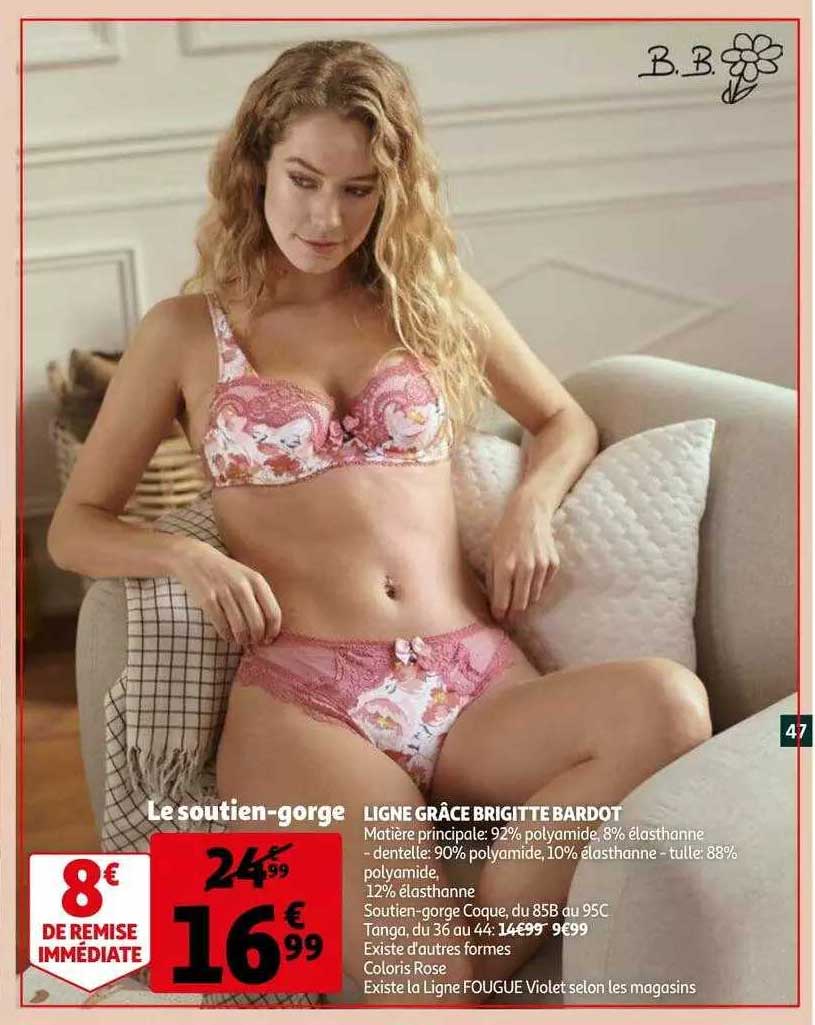 ligne grâce brigitte bardot