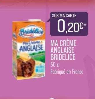 Ma Crème Anglaise Bridélice
