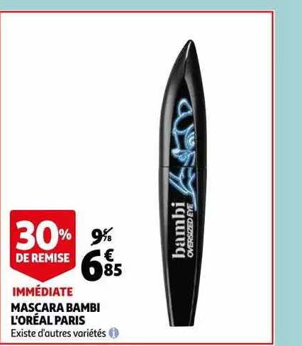 mascara bambi l'oréal paris