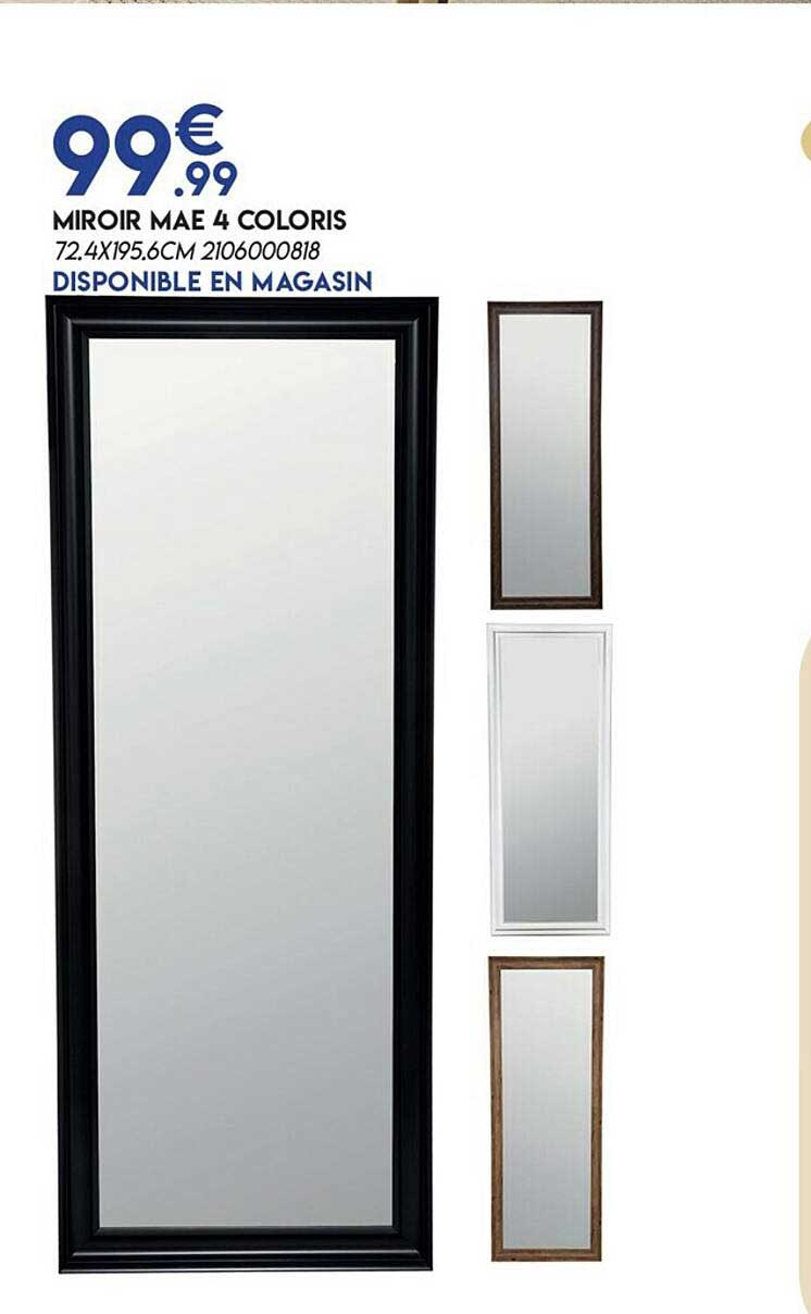 miroir mae 4 coloris