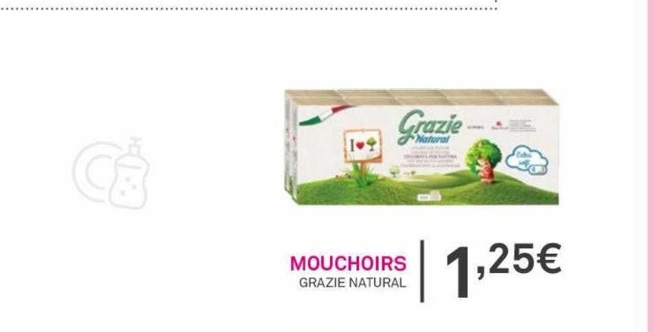 mouchoirs grazie natural