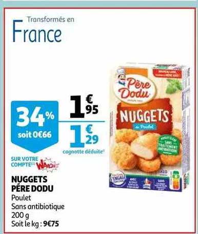 nuggets père dodu