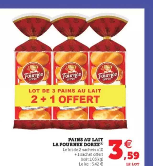 pains au lait la fournée dorée