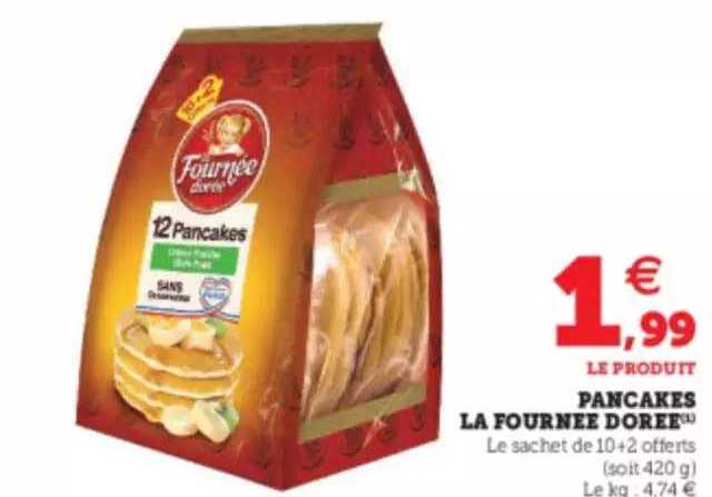 pancakes la fournée dorée