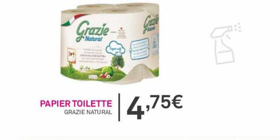papier toilette grazie natural