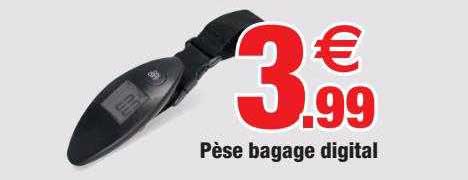 pèse bagage digital