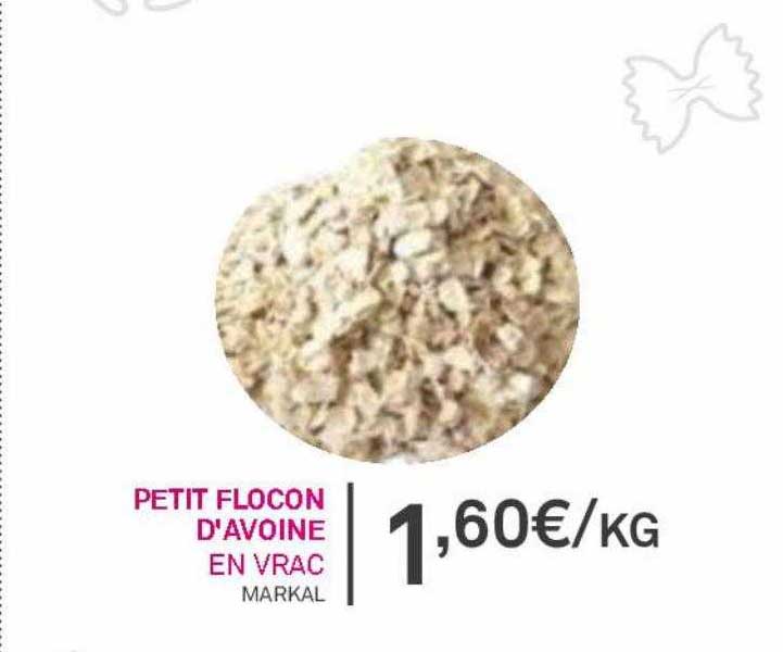 petit flocon d'avoine en vrac markal