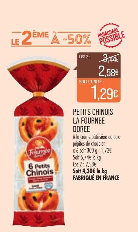 Petits Chinois La Fournée Dorée