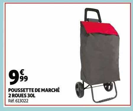 Poussette De Marché 2 Roues 30l