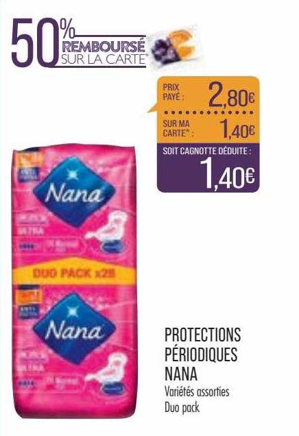 protections périodiques nana