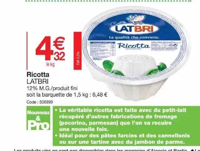 Ricotta Latbri