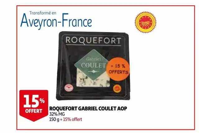roquefort gabriel coulet aop