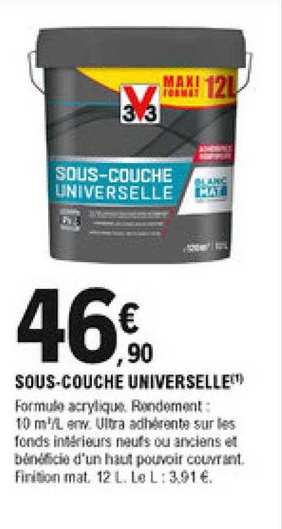 sous-couche universelle