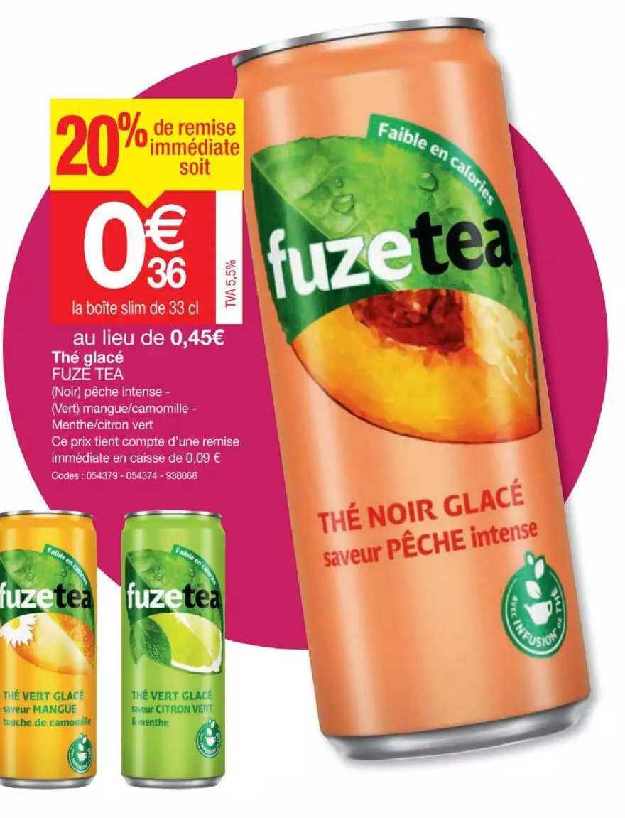 Thé Glacé Fuze Tea