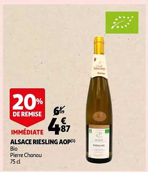 alsace riesling aop bio pierre chanau