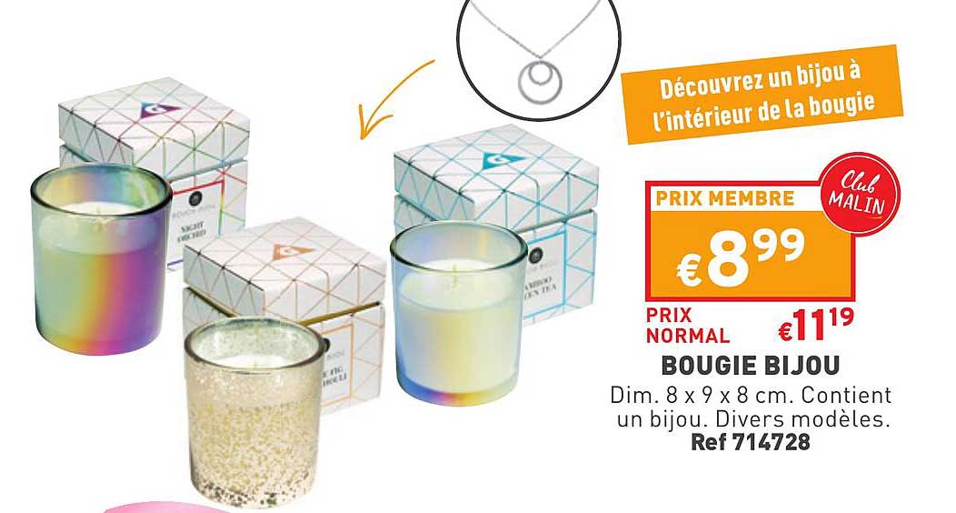 bougie bijou