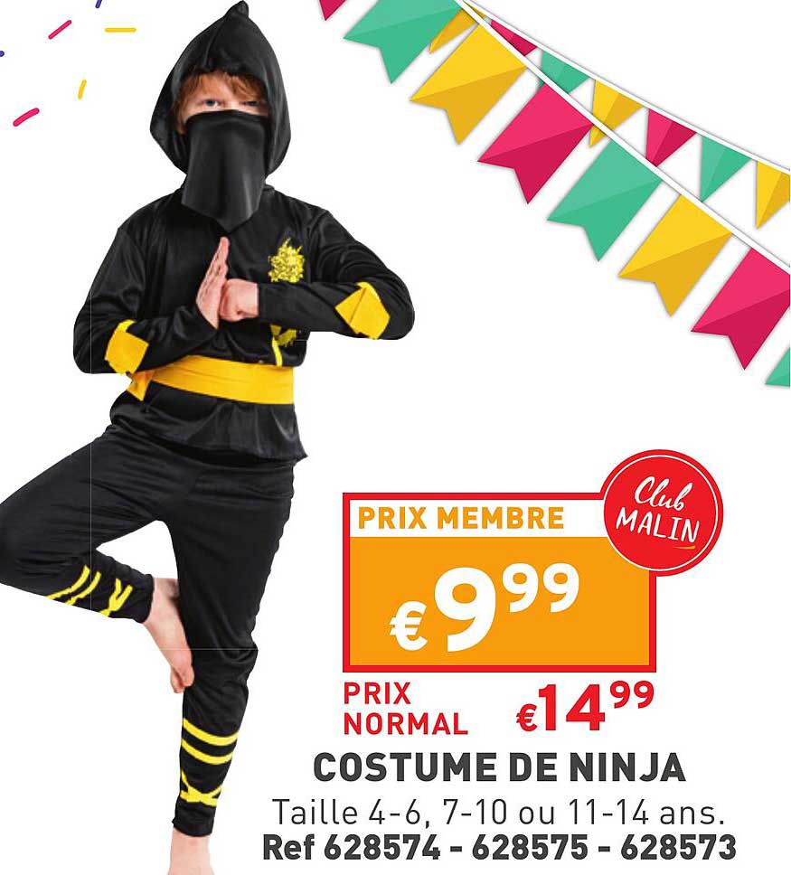 costume de ninja