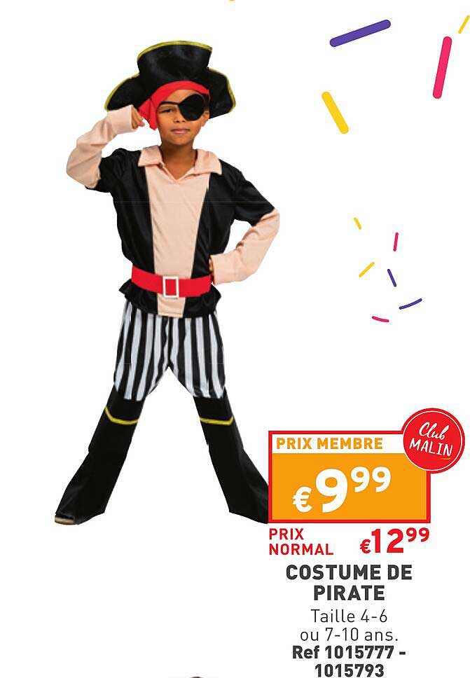 costume de pirate