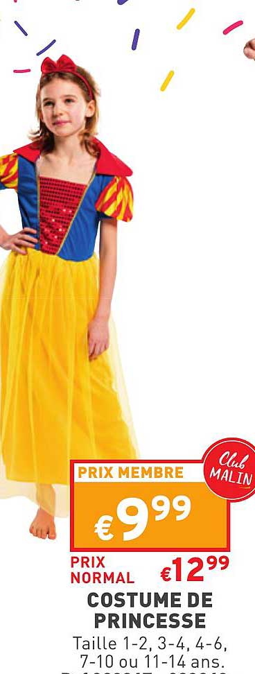costume de princesse
