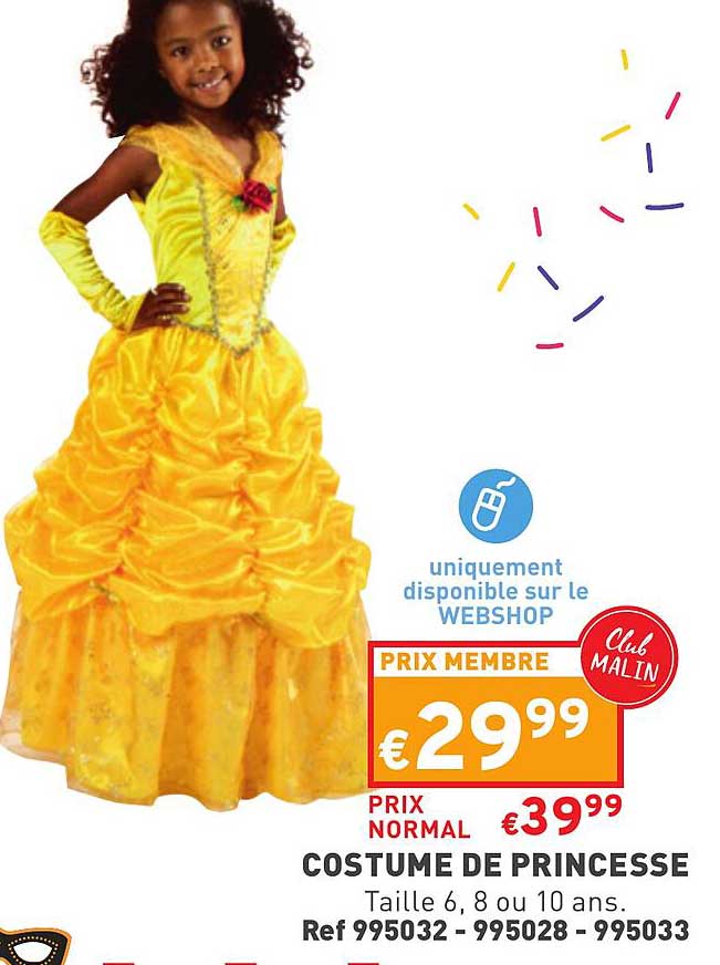 costume de princesse