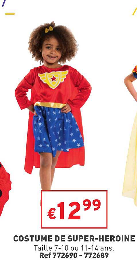 costume de super-héroïne