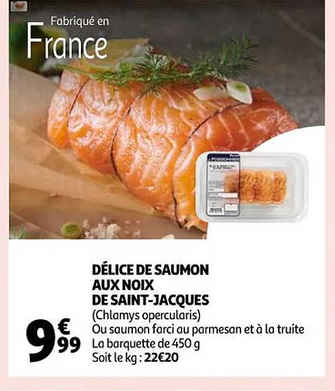 délice de saumon aux noix de saint-jacques