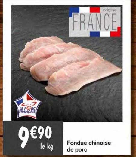 Fondue Chinoise De Porc