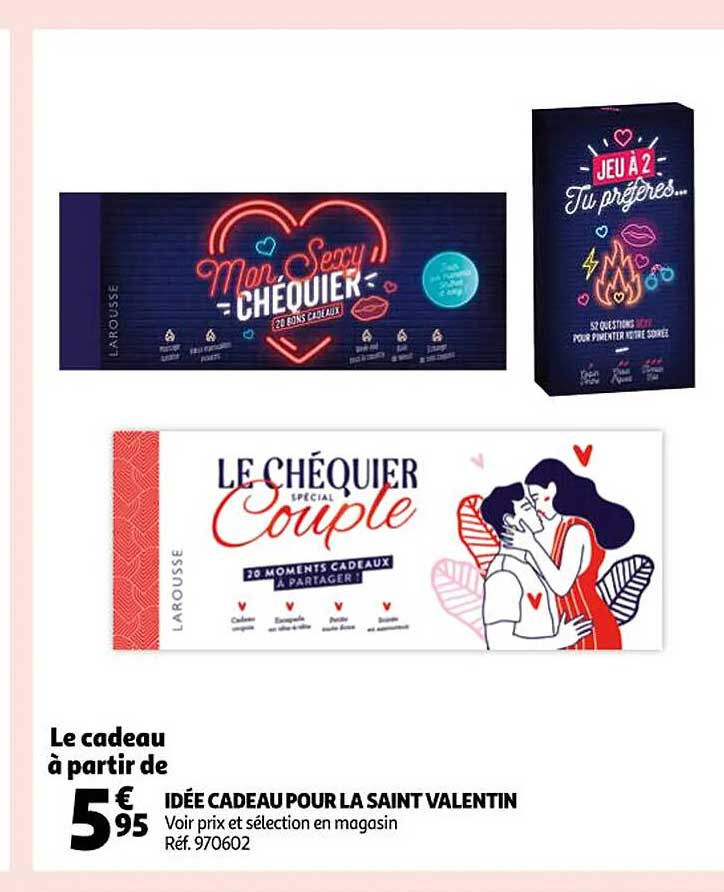 idée cadeau pour la saint valentin