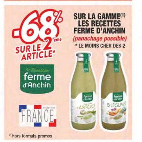la gamme les recettes ferme d'anchin