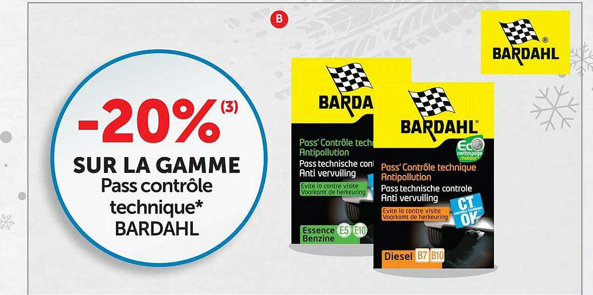 la gamme pass contrôle technique bardahl