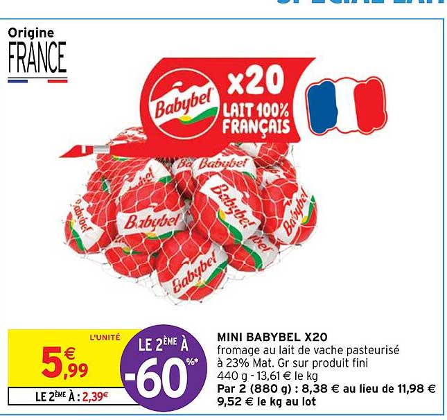 mini babybel x20