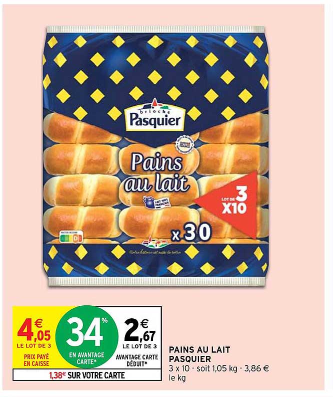 Pains Au Lait Pasquier