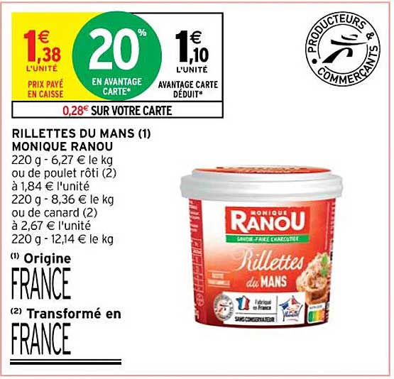 rillettes du mans monique ranou
