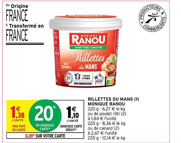 rillettes du mans monique ranou