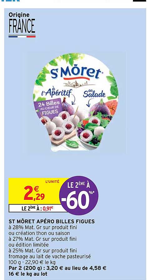 st môret apéro billes figues