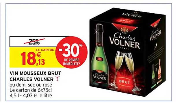vin mousseux brut charles volner