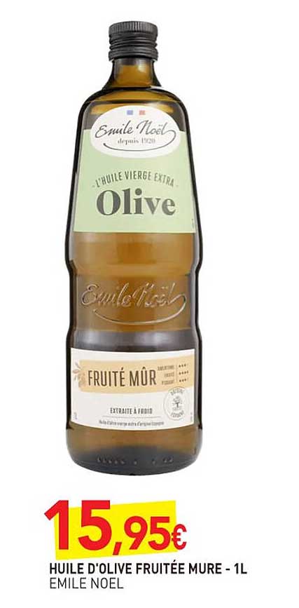 huile d'olive fruitée mure émile noël - 1 l