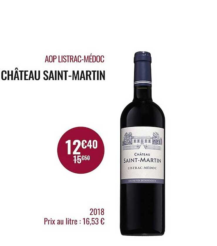 ao listrac-médoc château sain-martin