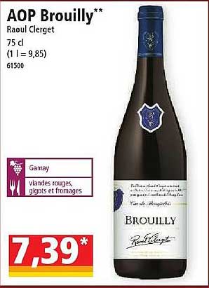 aop brouilly raoul clerget