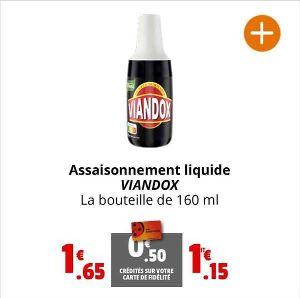 assaisonnement liquide viandox