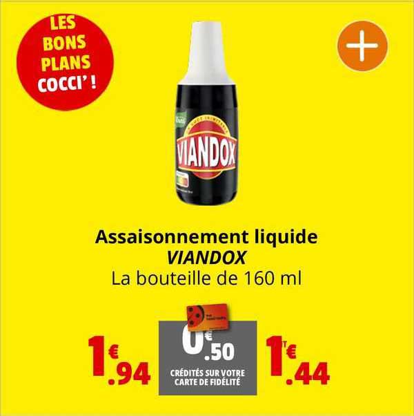 assaisonnement liquide viandox