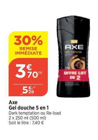Axe Gel Douche 5 En 1