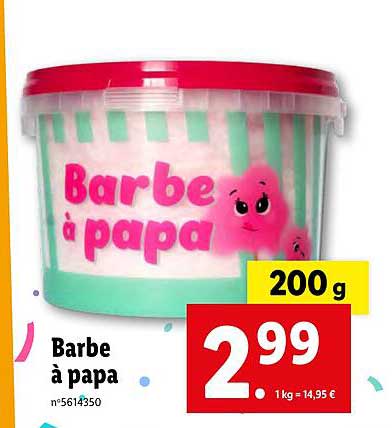 barbe à papa