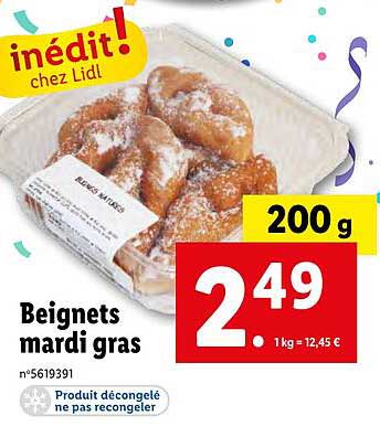 beignets mardi gras